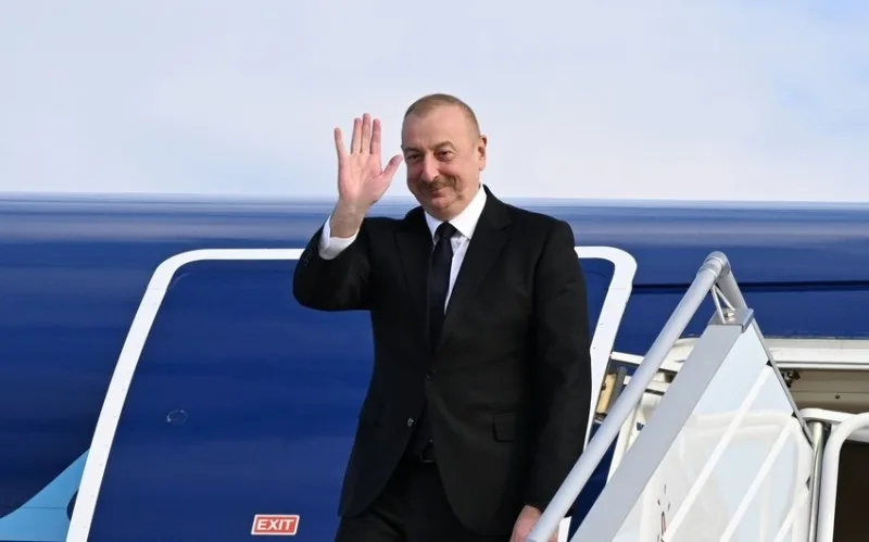 İlham Əliyevin Türkiyə səfəri başa çatdı