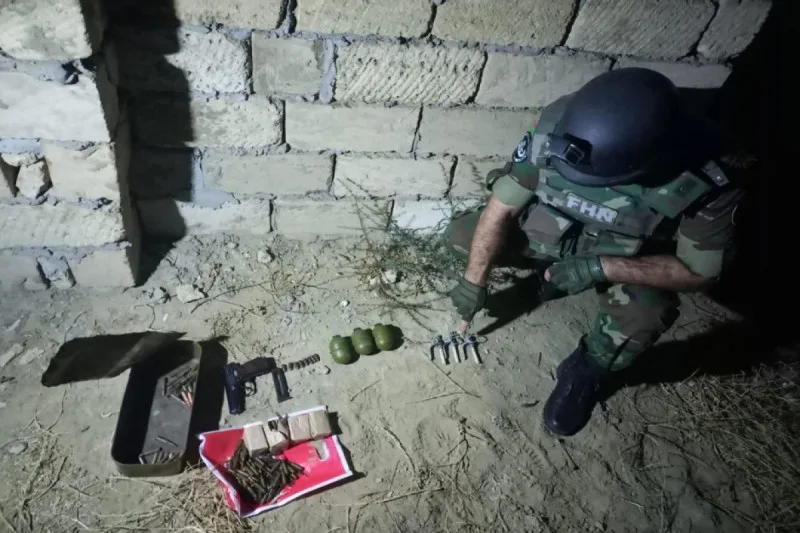 Saray və Masazırda sursat aşkar edildi - FOTO - VİDEO
