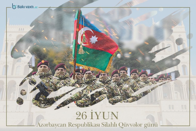 Bu gün Azərbaycan Silahlı Qüvvələrinin yaranma günüdür