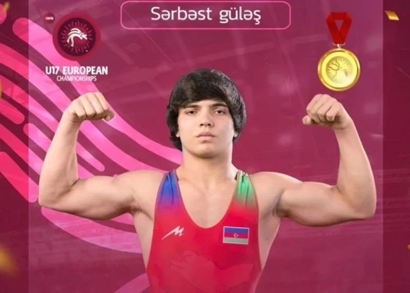Azərbaycan güləşçisi Avropa çempionu oldu