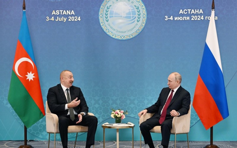 İlham Əliyev: Azərbaycanla Rusiya arasında milli valyutalarda qarşılıqlı hesablaşmalar artır