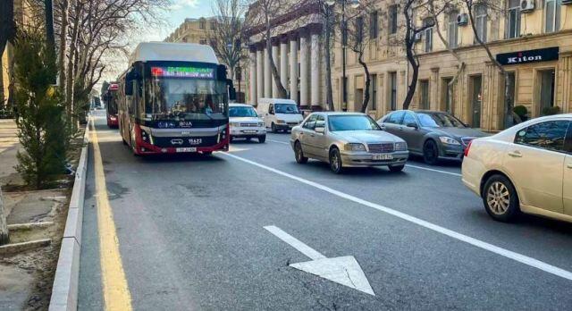 DİN: Avtobuslarda zolağa qanunsuz daxil olan avtomobillərə...