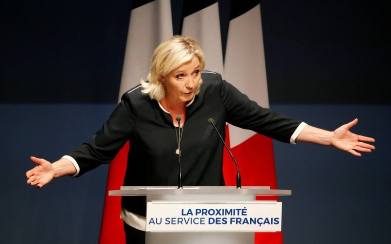 Marin Le Pen yenidən “Milli Birlik” fraksiyasının lideri olub