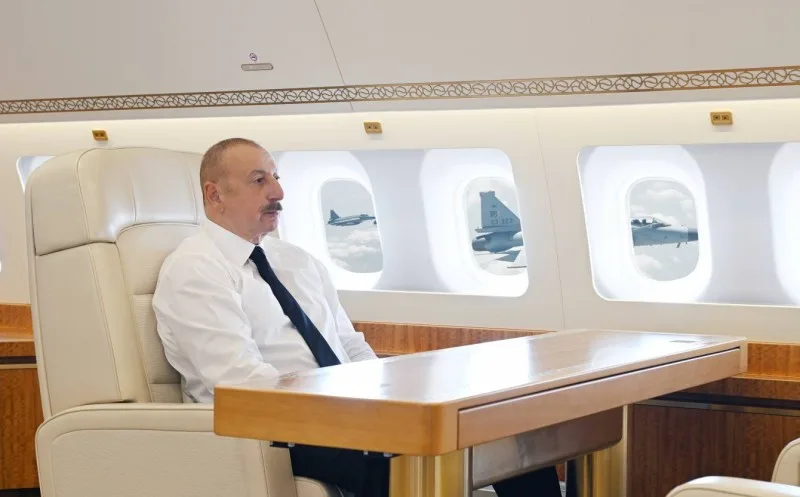 İlham Əliyev Pakistana GETDİ - FOTOLAR