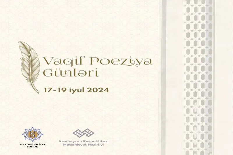 Şuşada Vaqif Poeziya Günləri keçirilir