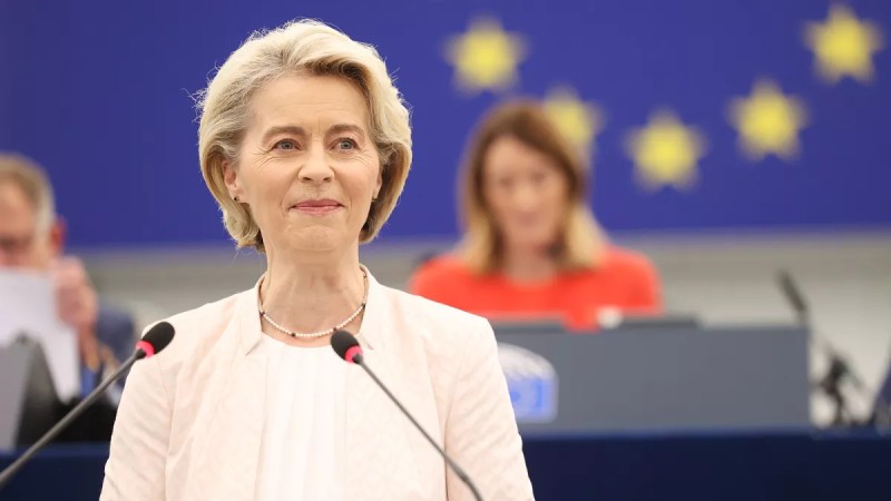 Ursula fon der Leyen yenidən Avropa Komissiyasının rəhbəri seçilib