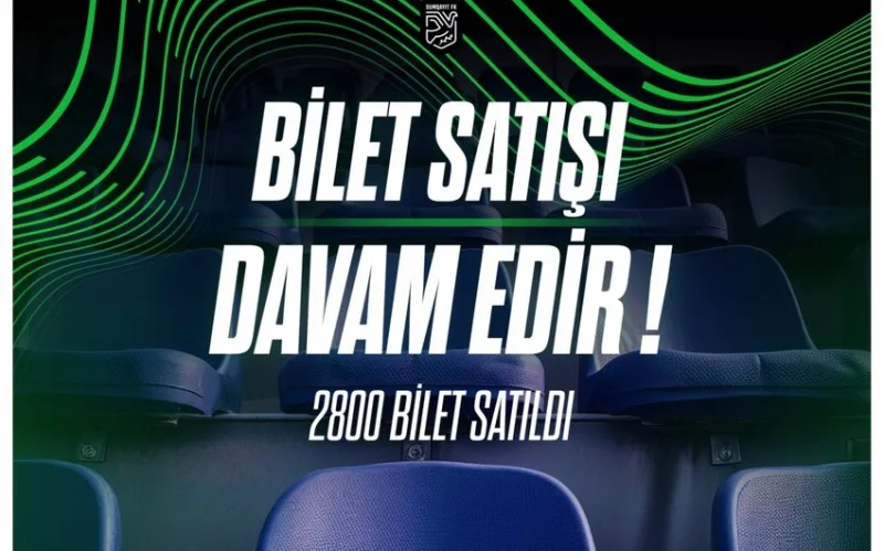 "Sumqayıt" - "Fehervar" matçına bu qədər bilet satılıb