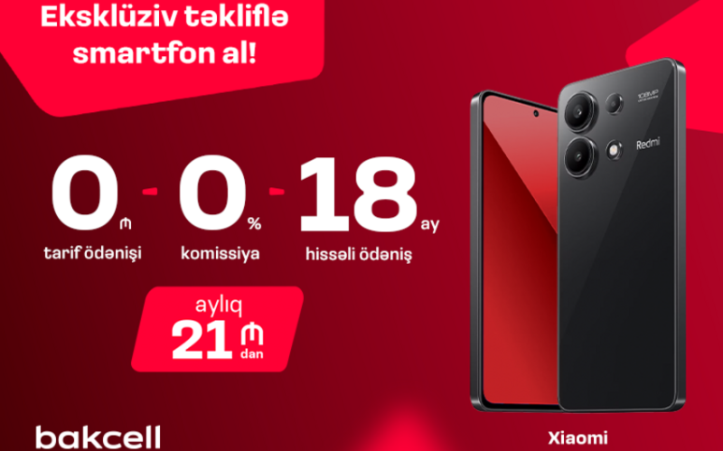 “Bakcell”dən eksklüziv təkliflə smartfon al