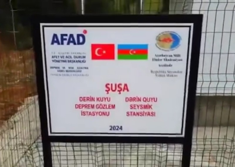 Şuşada seysmik stansiya fəaliyyətə başladı