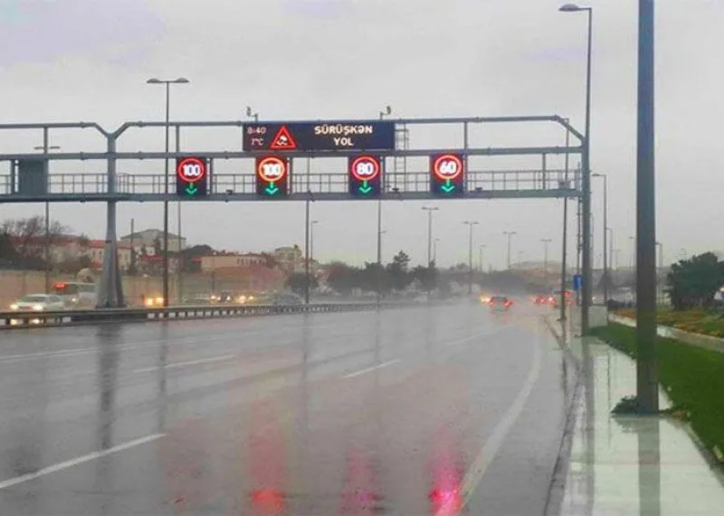 Zığ dairəsi-Hava Limanı yolunda sürət həddi əvvəlki vəziyyətinə qaytarılıb - YENİLƏNİB