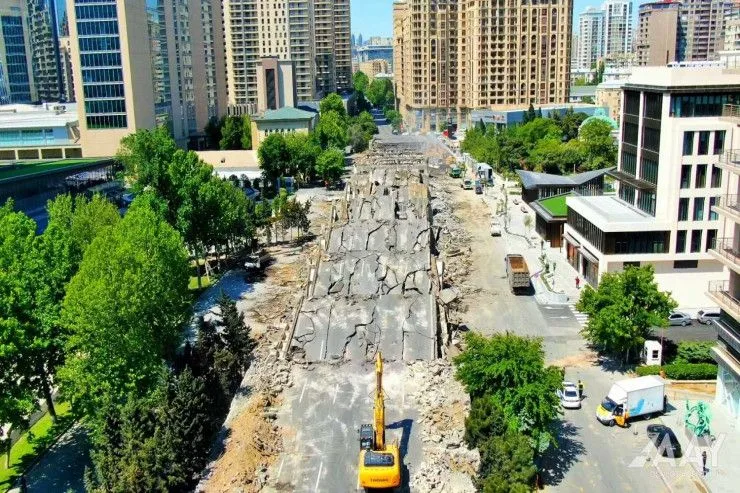 "Cavanşir" körpüsünün söküldüyü ərazidə SON VƏZİYYƏT