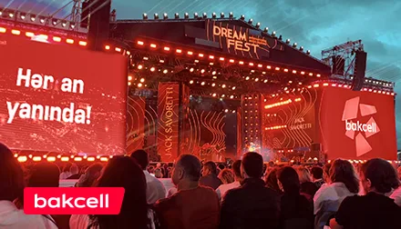 “Bakcell” ilə “Dream Fest” həyəcanı baş tutub - FOTOLAR