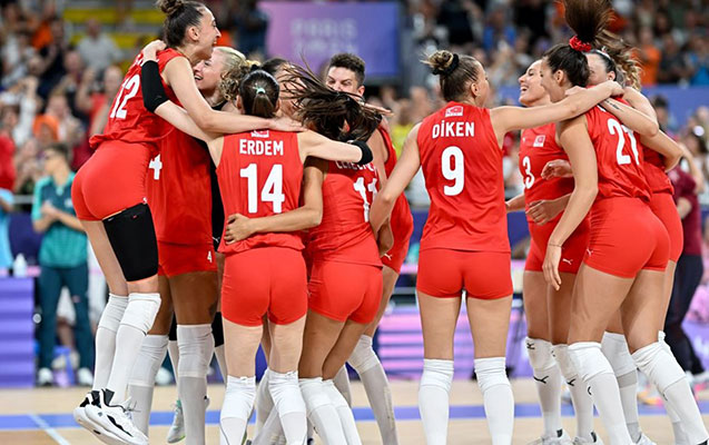 Türkiyə yığması Olimpiadanın 1/4 finalında