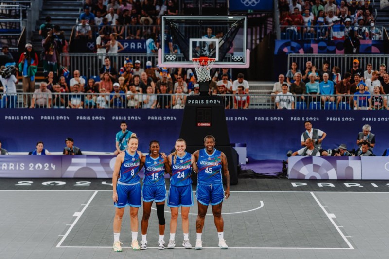 ABŞ səfirliyi Azərbaycanın 3x3 basketbol komandasını təbrik edib