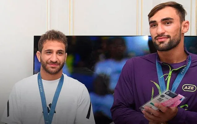 Olimpiya çempionlarımız Vətənə qayıdır