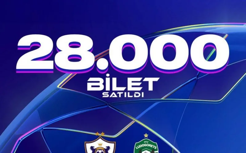 "Qarabağ"ın bugünkü oyununa 28 min bilet satılıb - YENİLƏNİB