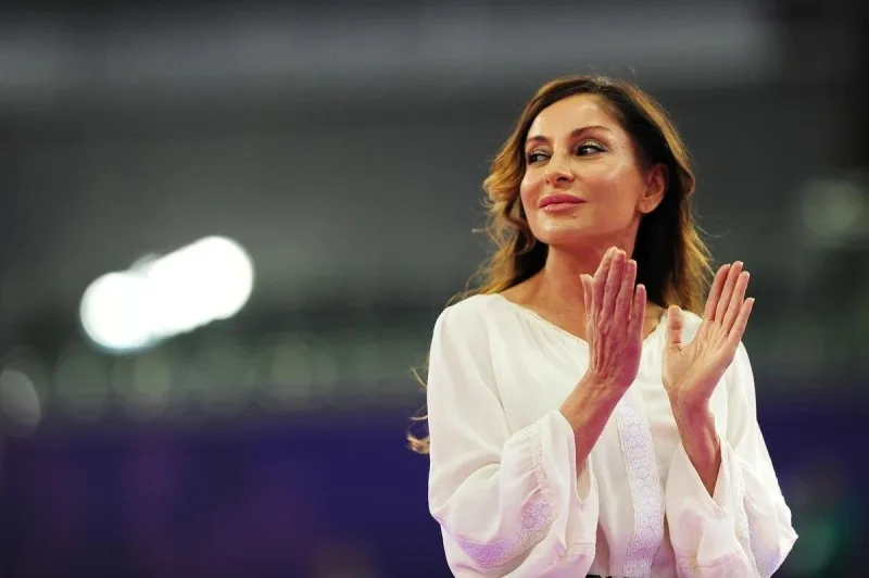 Mehriban Əliyeva gimnastlarımızı təbrik etdi - FOTO