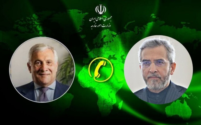 İran və İtaliya XİN başçıları arasında telefon danışığı olub