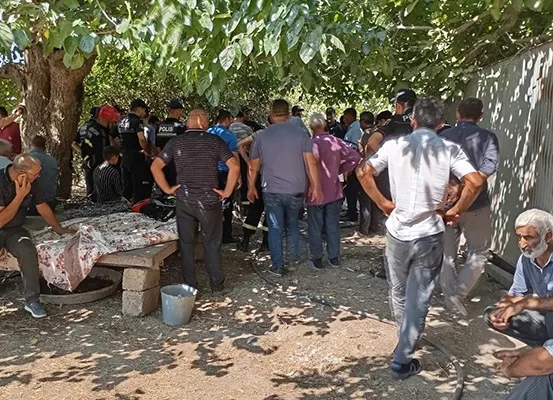 20 yaşlı qızı ilə su quyusunda boğulub ölən atanın - FOTOSU