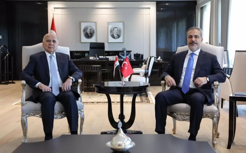 Hakan Fidan İraqlı həmkarı ilə görüşüb
