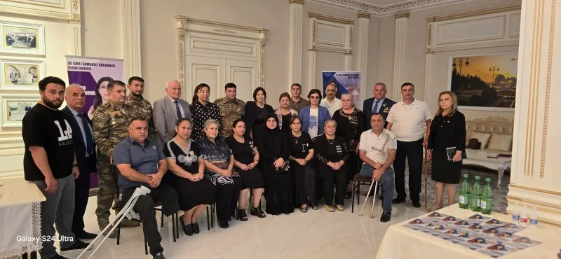 Deputatlığa namizəd Səbinə Salmanova şəhid ailələri və qazilərlə görüşdü - FOTOLAR