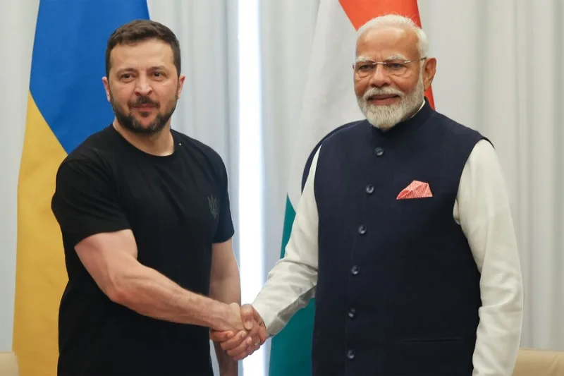 Modi Zelenski ilə GÖRÜŞDÜ