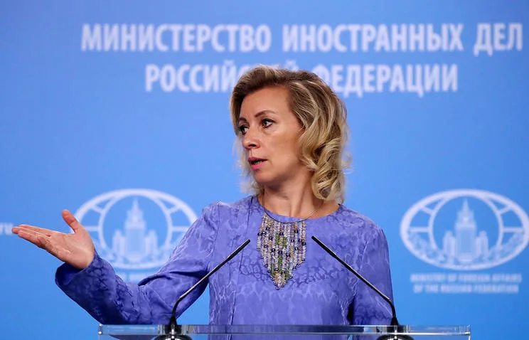 Zaxarova onu bəyanatına görə nasist adlandırdı