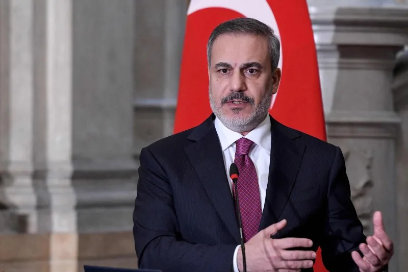 Hakan Fidan Brüsseldə çıxış edib