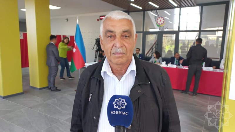 Şuşadakı səsvermədən - FOTOLAR
