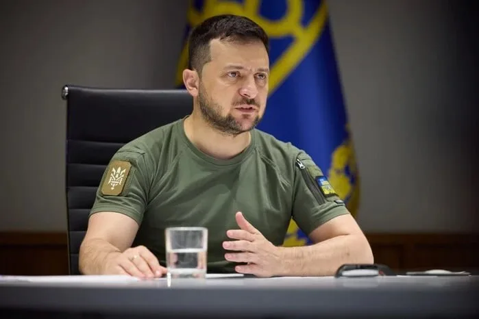 Zelenski Almaniyada