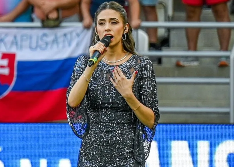 Slovakiyada Azərbaycan himnini oxuyan Karen danışdı: "Qürur duyuram"