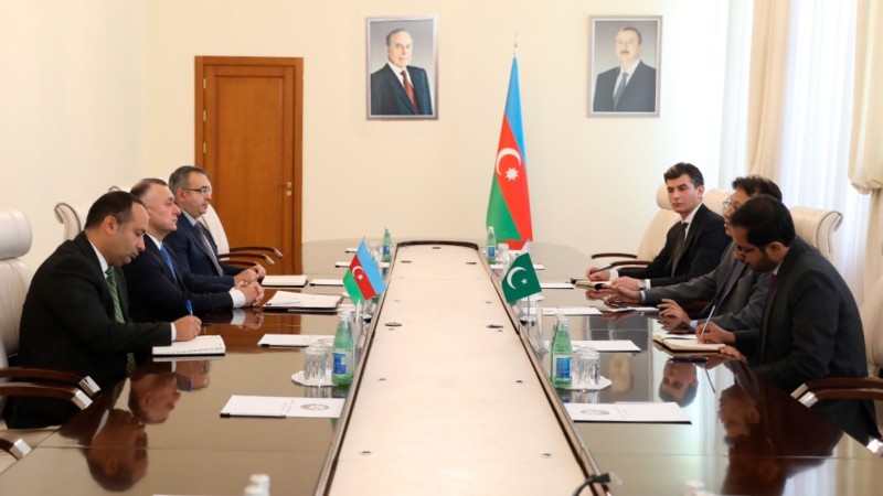 Teymur Musayev Pakistanın ölkəmizdəki səfiri ilə görüşüb - FOTO