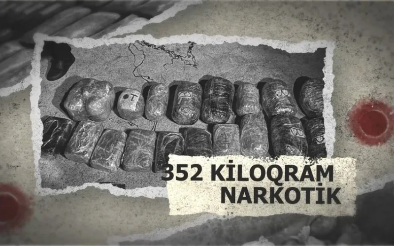 Son bir ayda 352 kiloqram narkotik vasitəni dövriyyədən çıxarılıb