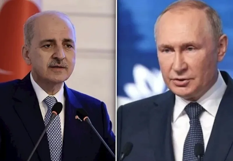 Türkiyə parlamentinin sədri Putinlə görüşəcək