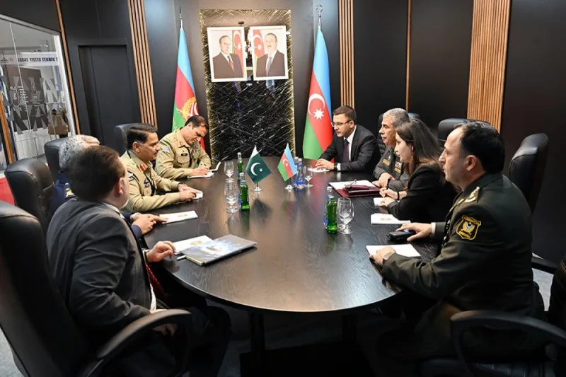 Azərbaycan ilə Pakistan arasında hərbi əməkdaşlıq müzakirə edilib