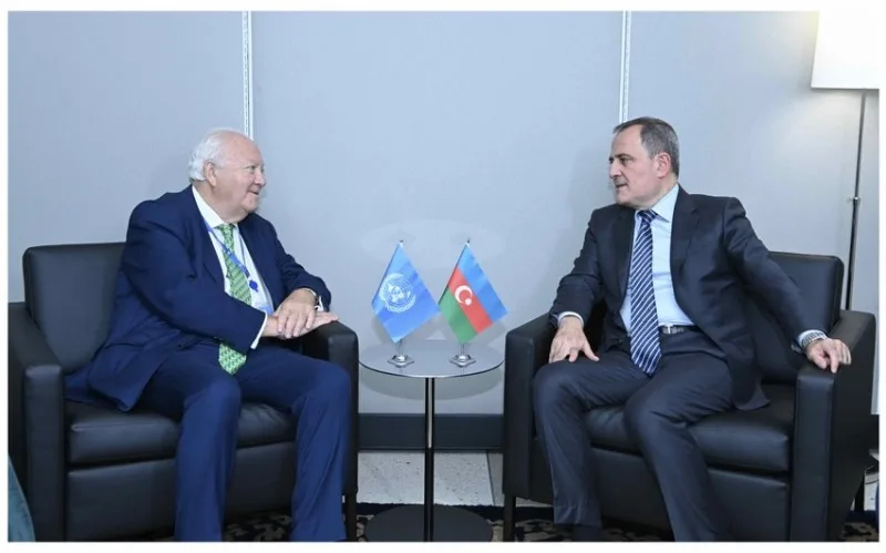 Ceyhun Bayramov Migel Angel Moratinos ilə görüşüb