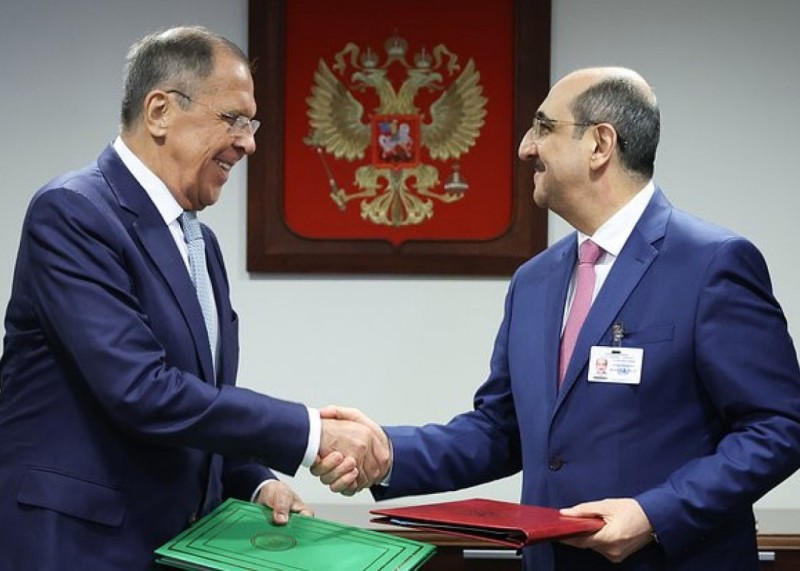 Lavrov suriyalı həmkarı ilə müzakirə apardı