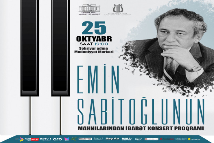 Emin Sabitoğluna həsr olunan konsert keçiriləcək