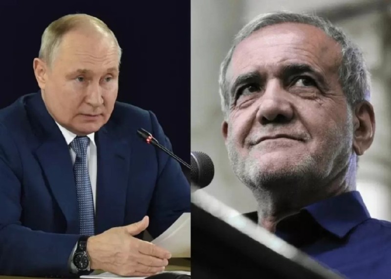 Putin və Pezeşkian müzakirə APARDI