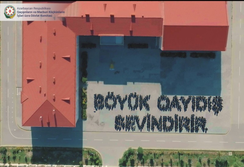 Böyük Qayıdışa həsr olunmuş növbəti fləş-mob keçirilib