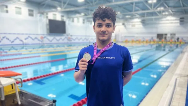 Paraüzgüçümüz Gimnaziadada gümüş medal qazandı - FOTO