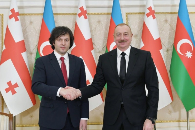 İlham Əliyev Gürcüstanın Baş nazirini TƏBRİK ETDİ