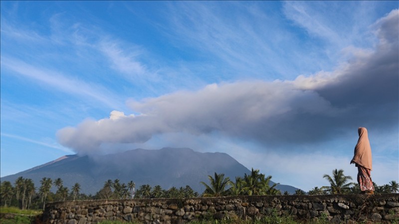 İndoneziyada Merapi vulkanı yenidən aktivləşib