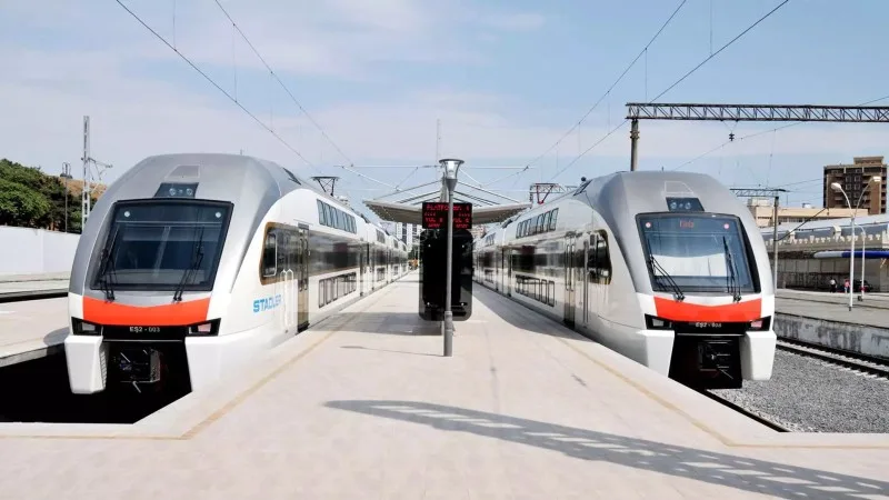 Bakı-Sumqayıt qatarlarının bəzi reysləri müvəqqəti ləvğ edilir
