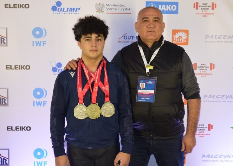 Atletimiz 1 qızıl və 2 gümüş medal qazandı