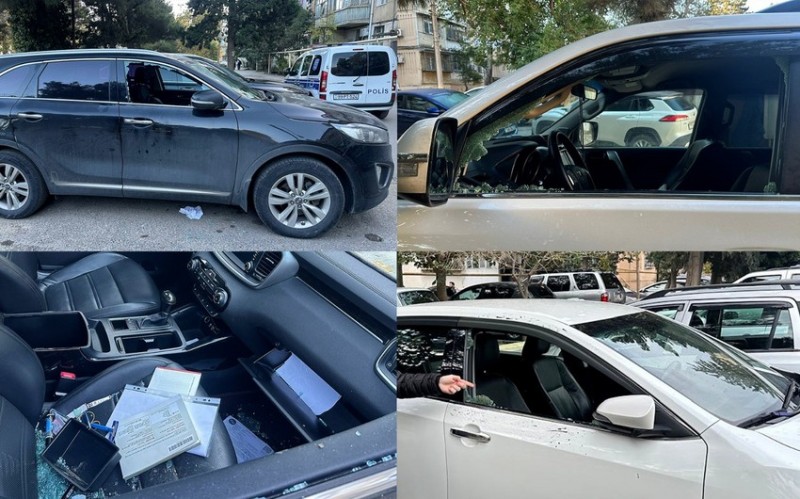 20-dən çox maşından oğurluq etməkdə şübhəli bilinən şəxslər saxlanıldı - FOTO