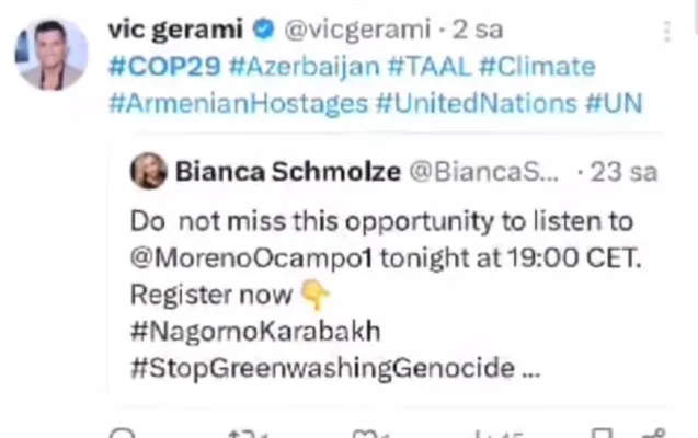 “COP29 əleyhinə kampaniya saxtadır” - Birgə məlumat