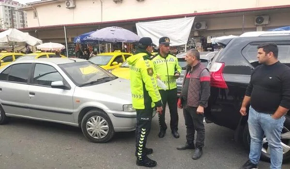 Naxçıvanda sürücülərə qarşı reyd keçirildi