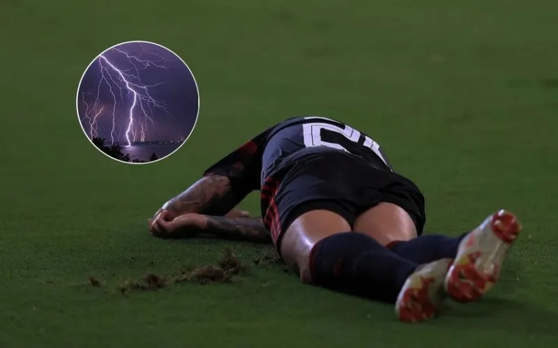 Perulu futbolçunu ildırım vurub öldürdü