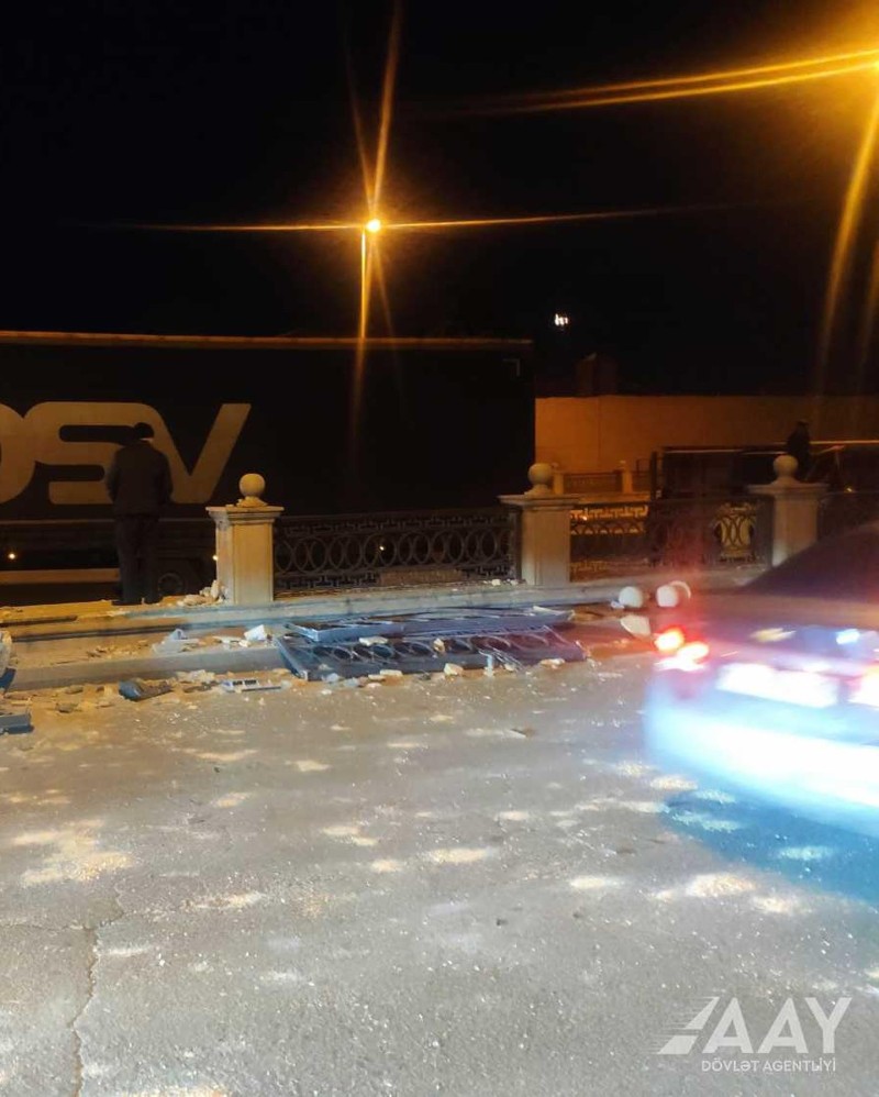 Bakıda yol təsərrüfatına ziyan vurulub